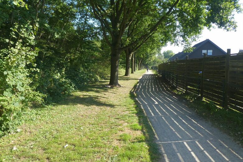 Hanni-Lange-Weg von der Münsterstraße aus