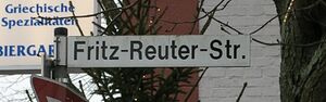 Fritz-Reuter-Straße - HammWiki