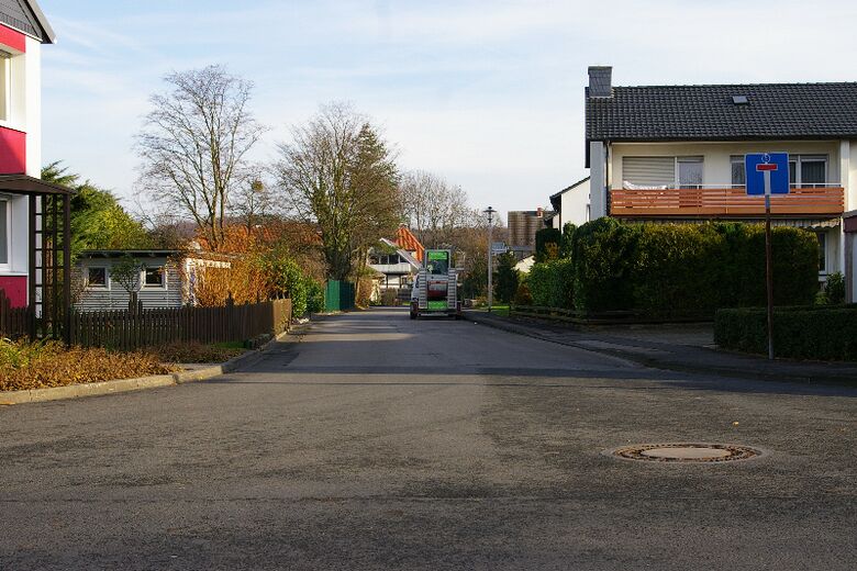 Klosterfeld von der Talstraße aus