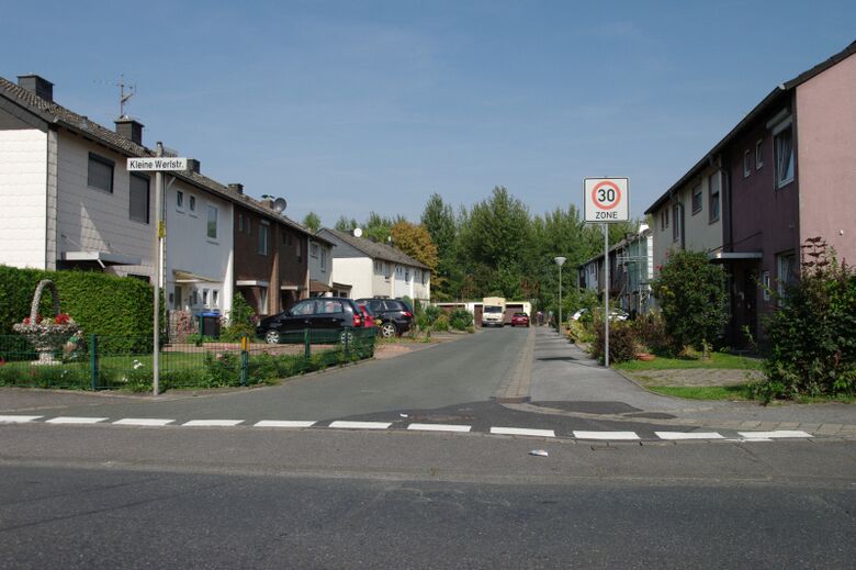 Annastraße von der Kleinen Werlstraße aus