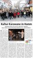 "Kultur-Karawane in Hamm", Westfälischer Anzeiger, 18. Januar 2010